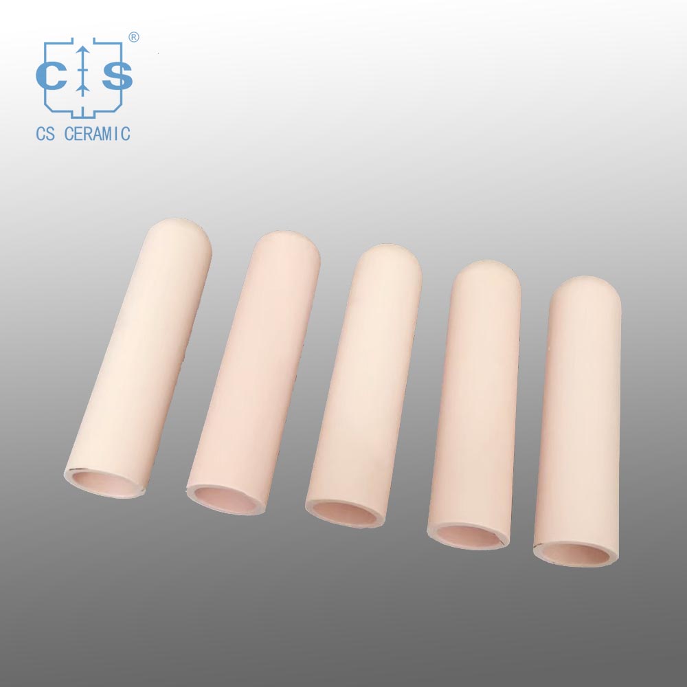 معمل TGA Ceramic Alumina Pipes / Tubes
