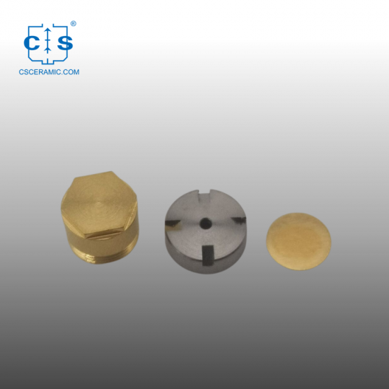 100 ميكرولتر قابلة لإعادة الاستخدام ذات الضغط العالي مع غطاء / ختم مطلي بالذهب لـ Netzsch 6.239.2-92.8.00
